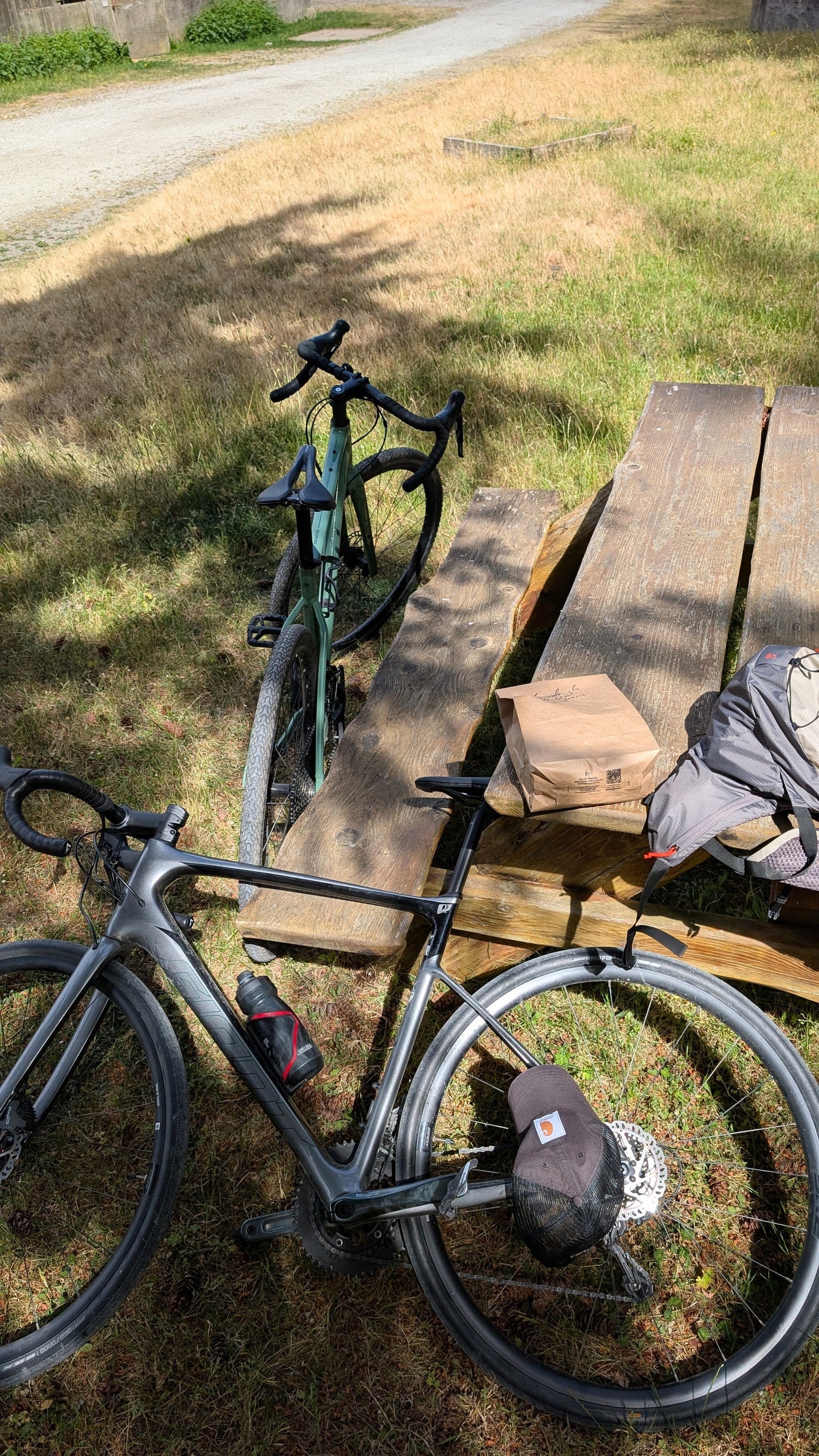 Bikepacking Salt Spring Island with Nina