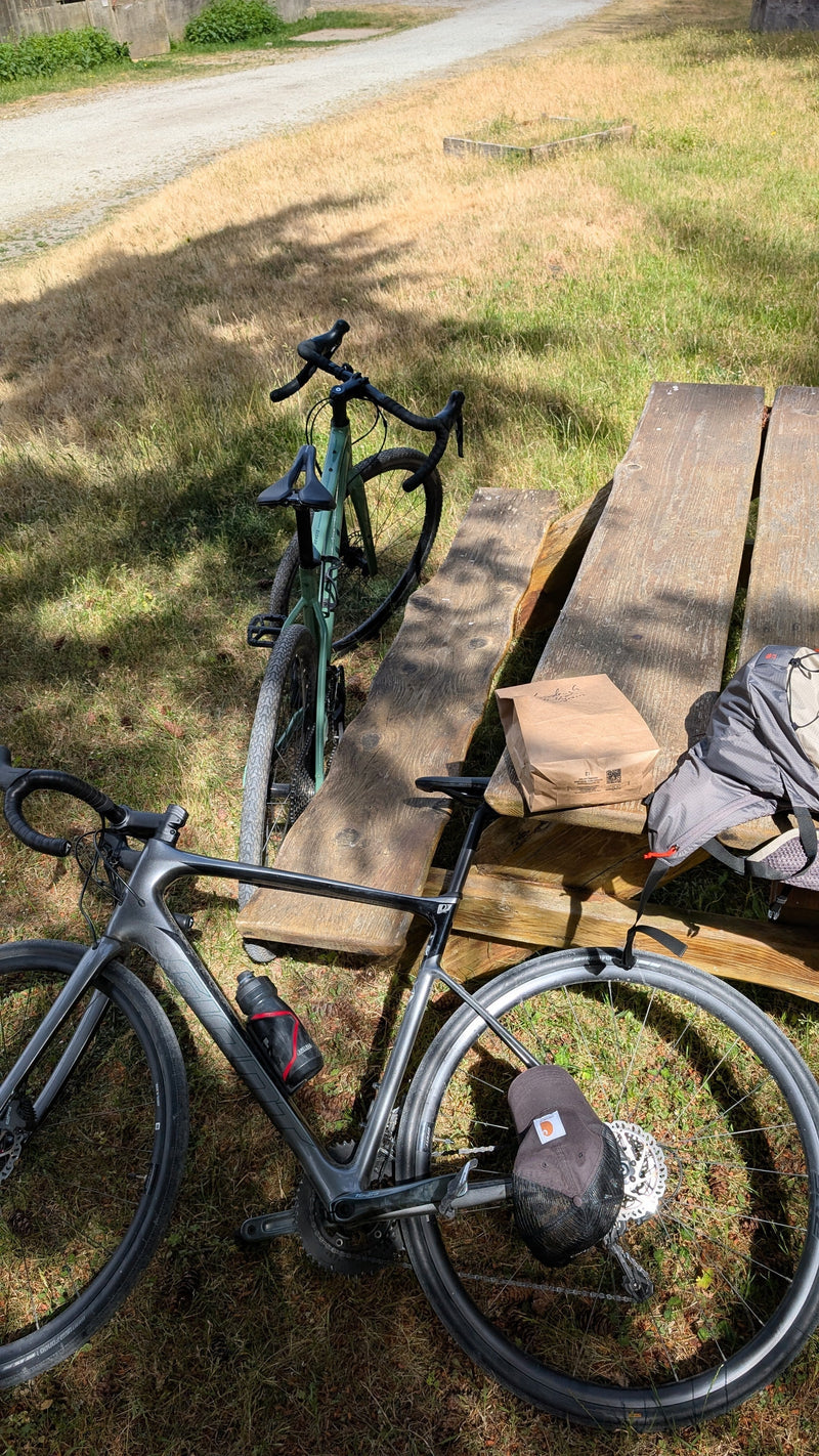 Bikepacking Salt Spring Island with Nina